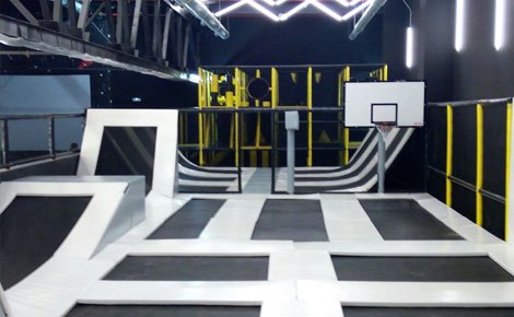 Trampoline Park built by Multiplay